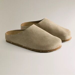 ZARA MINIMALIST LEATHER CLOGS like THE ROW